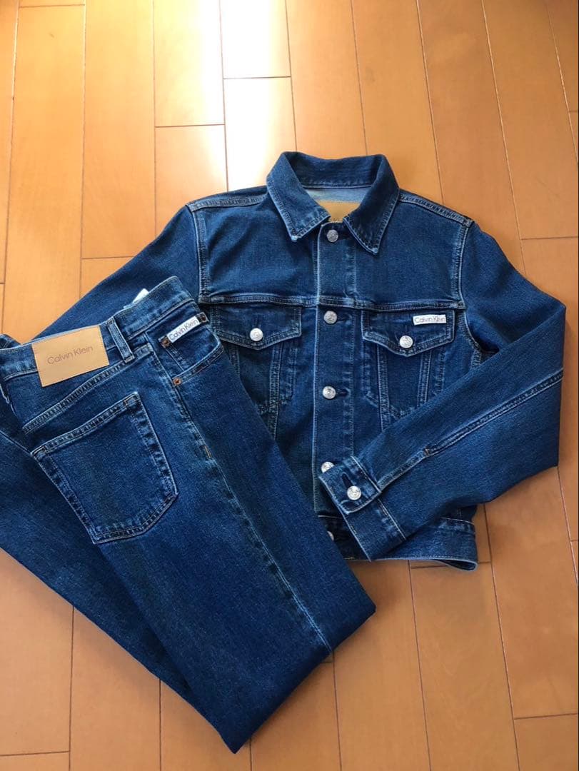 【ジェニ着用】♡  カルバンクライン デニム　セットアップ