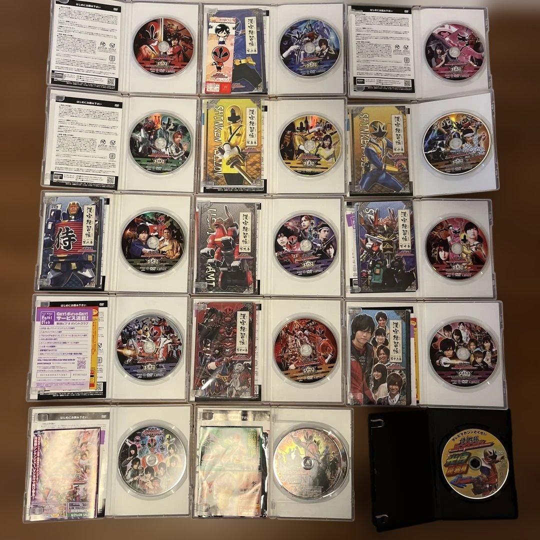 侍戦隊シンケンジャー DVD BOX おまけ付き