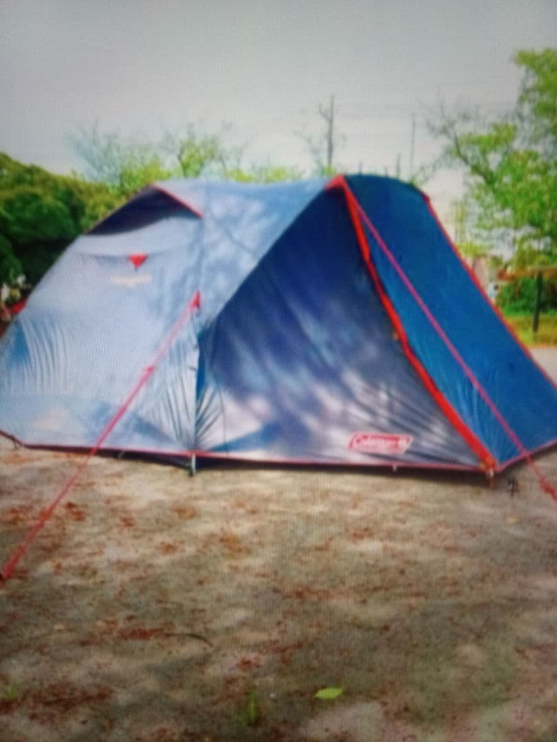 Coleman　タフワイドドームⅣ　限定カラー　マットセット＋キャノピー付きです