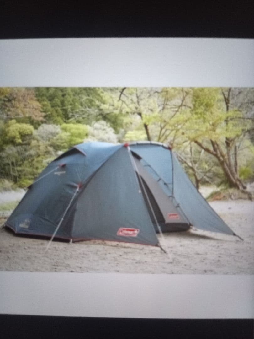 Coleman　タフワイドドームⅣ　限定カラー　マットセット＋キャノピー付きです