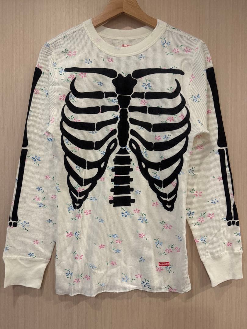 新品未使用 Supreme Hanes Bones Thermal Crew S