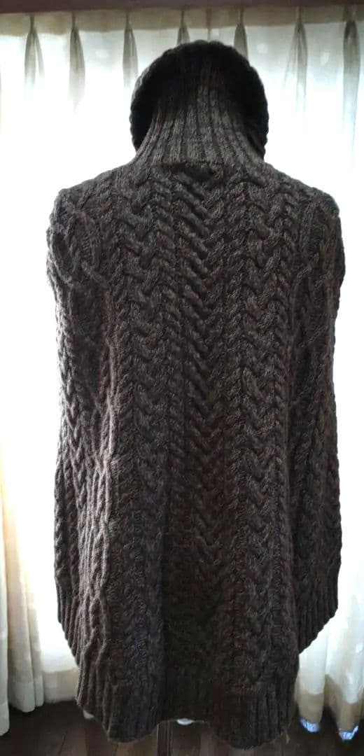 【お値下げ最終価格】美品ラルフローレンカシミア ケーブルニット ポンチョ