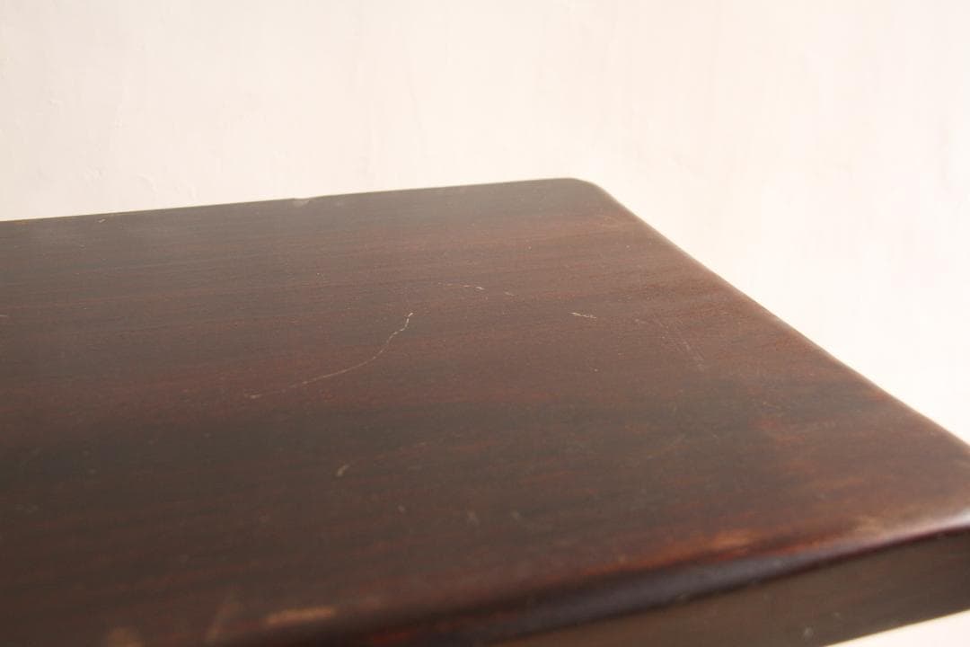 棚　飾り棚　小さめ　花台　飾り台　木製　彫刻　アンティーク　古道具