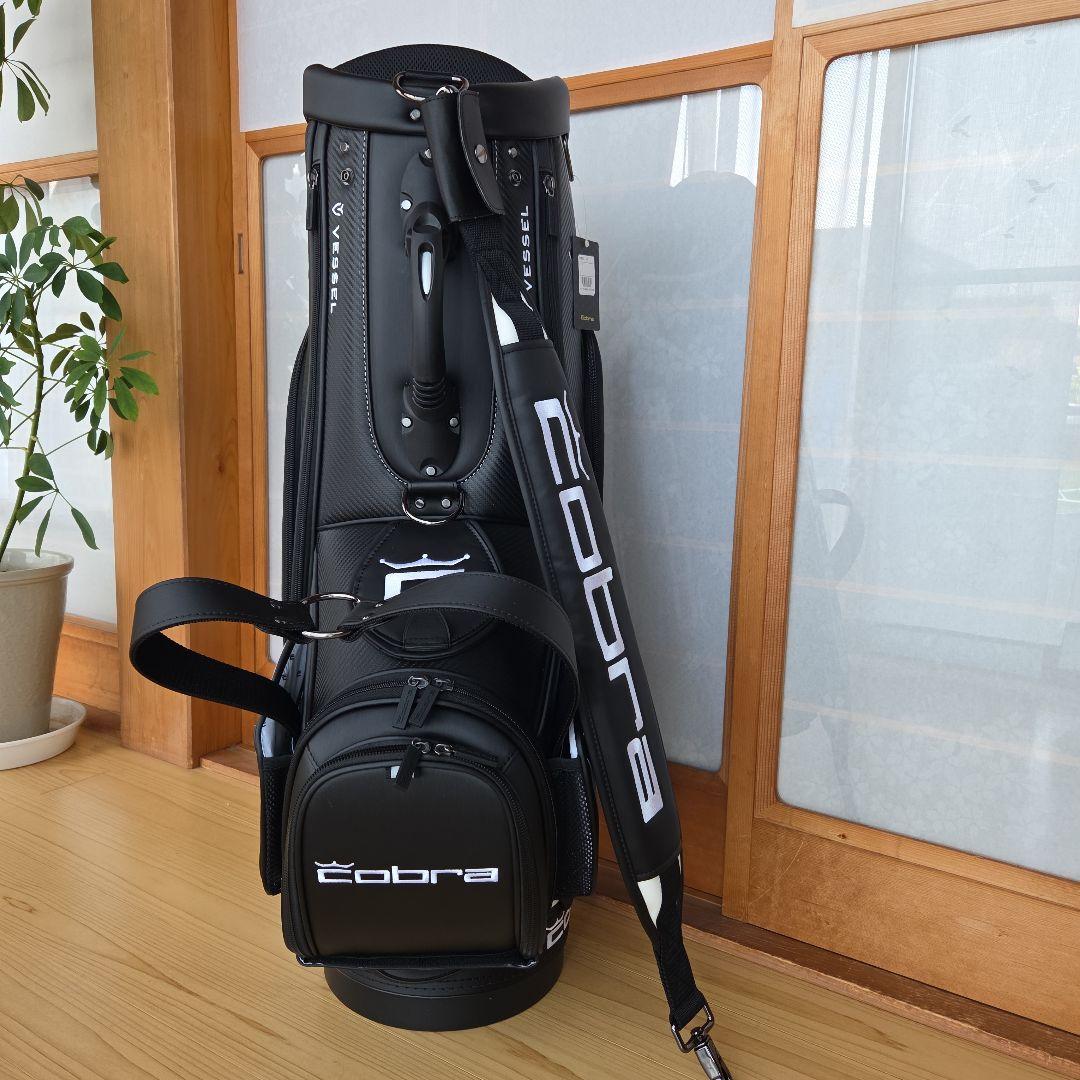 COBRA　黒キャリーゴルフバッグ