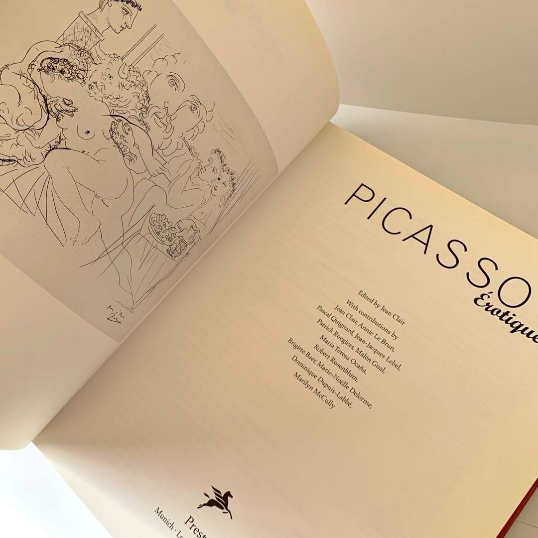 Picasso Erotique Hard cover book 英語版