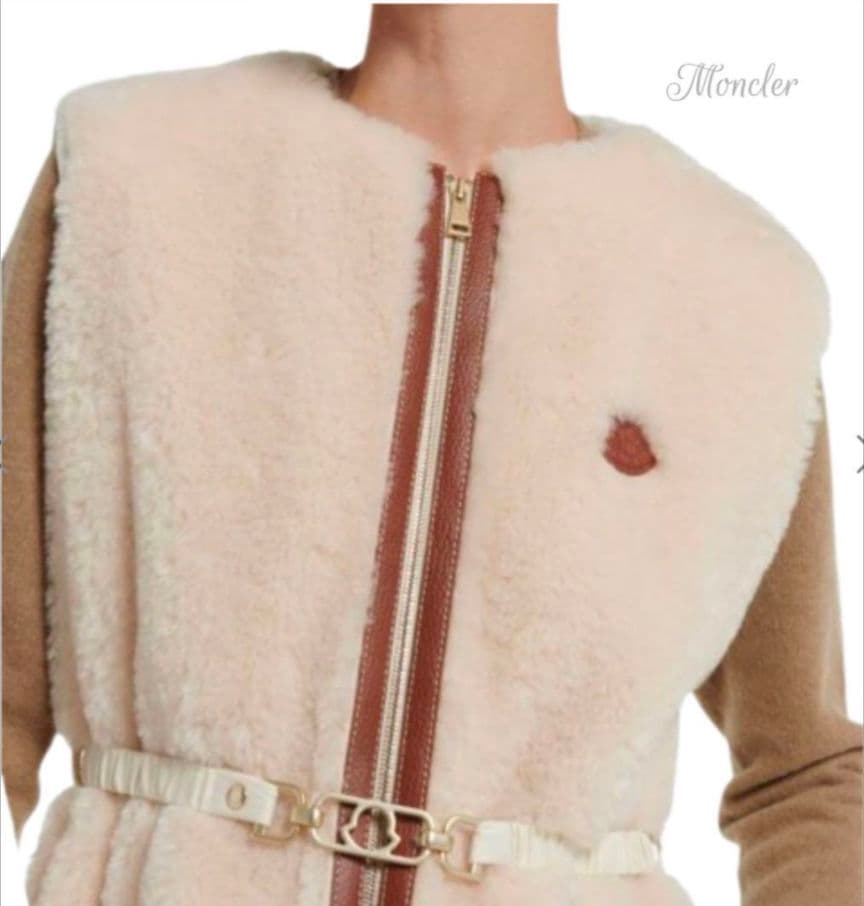 ✨️未使用級✨️Moncler モンクレールSORBIER ロングジレベスト 0