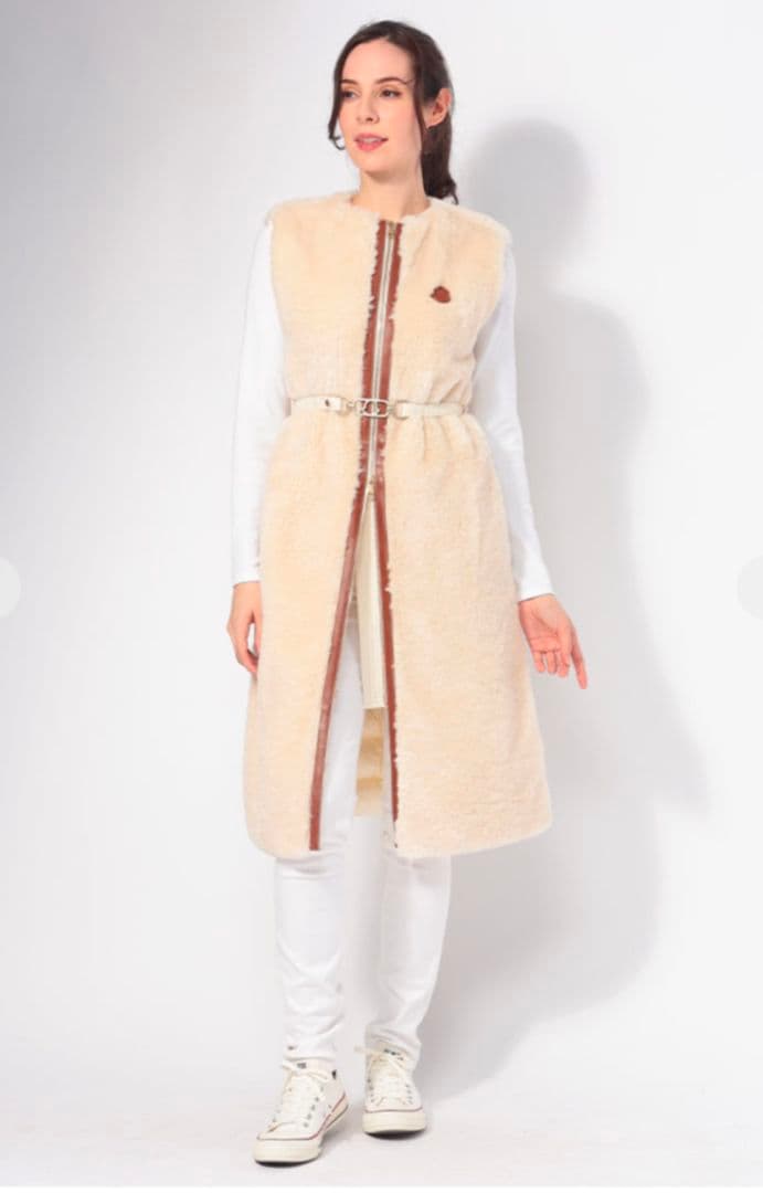 ✨️未使用級✨️Moncler モンクレールSORBIER ロングジレベスト 0