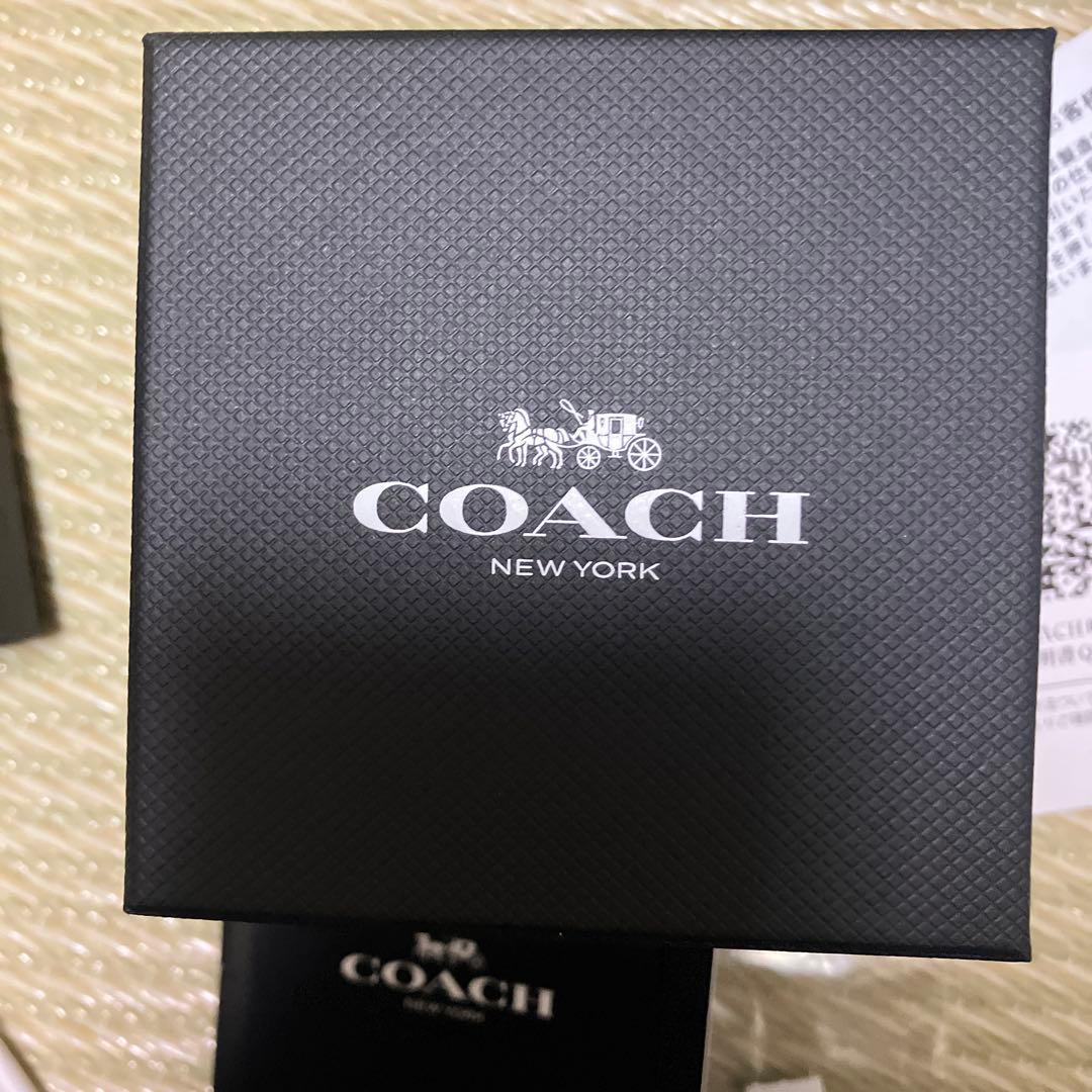 COACH ローズゴールド クォーツ腕時計