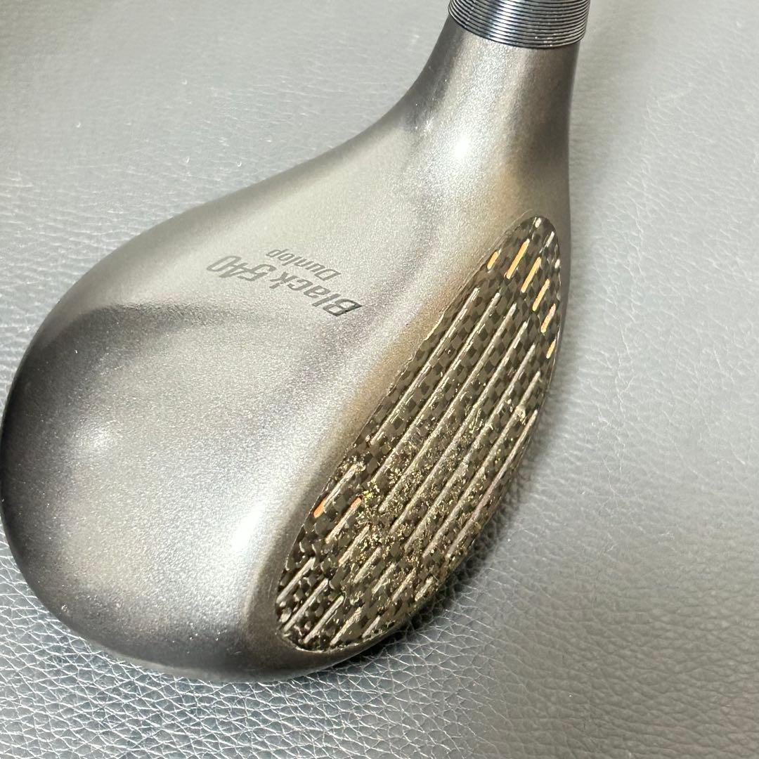 希少 ダンロップ パーシモン Black 540 ウッド3本 カーボンフェース
