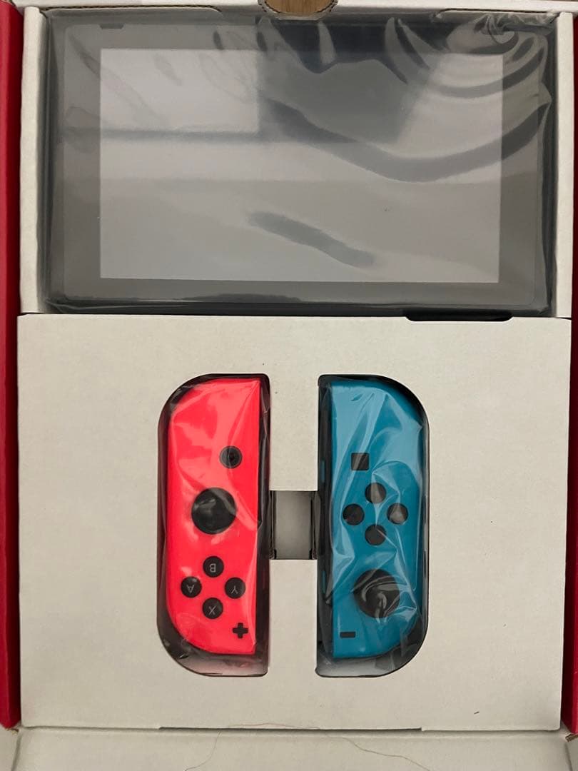 新品未使用Nintendo Switch 本体　保護フィルム付き