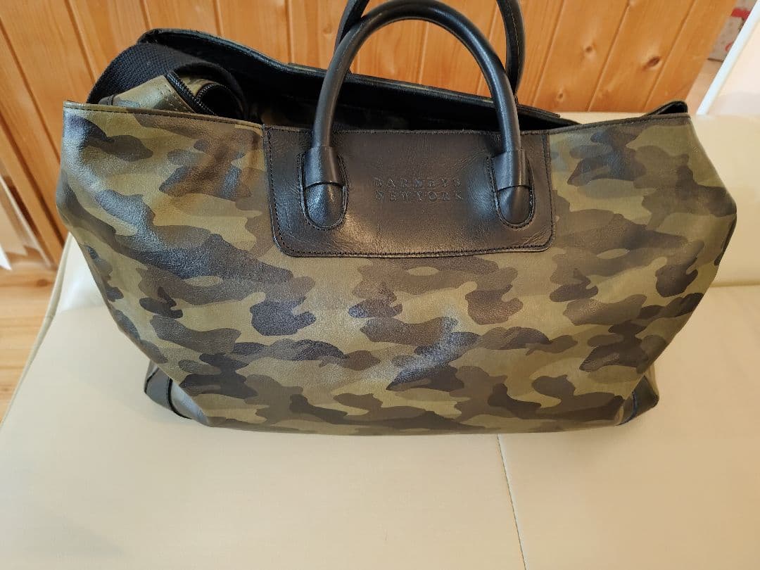 【希少美品】迷彩柄 ゴルフボストンバッグ