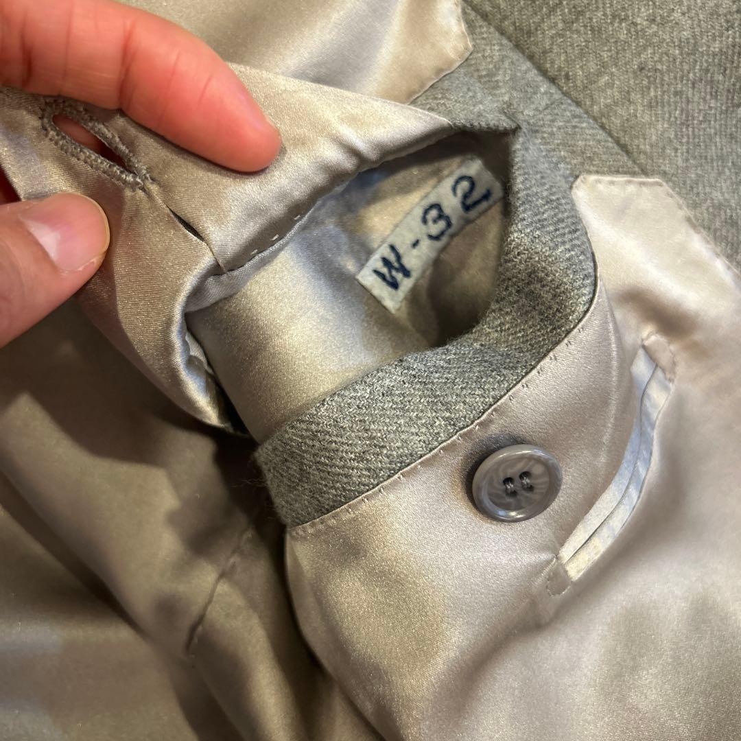 ペコラ銀座　カシミヤ　ビジネスジャケット　パンツ