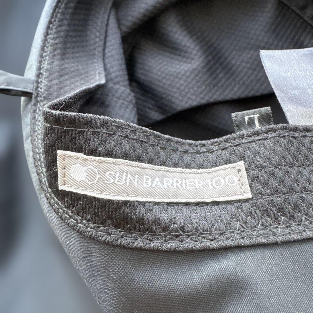 【美品】サンバリア100 トラベルハット ブラック L