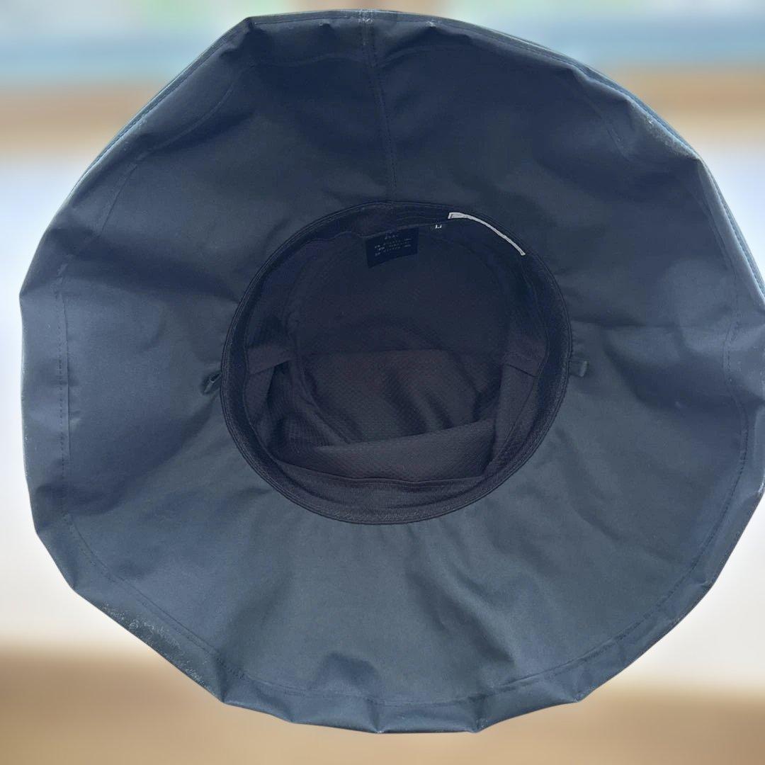 【美品】サンバリア100 トラベルハット ブラック L