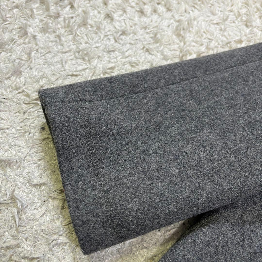 バーバリーロンドン　ノバチェック　イギリス製　ウール　ミドルコート　ダブル