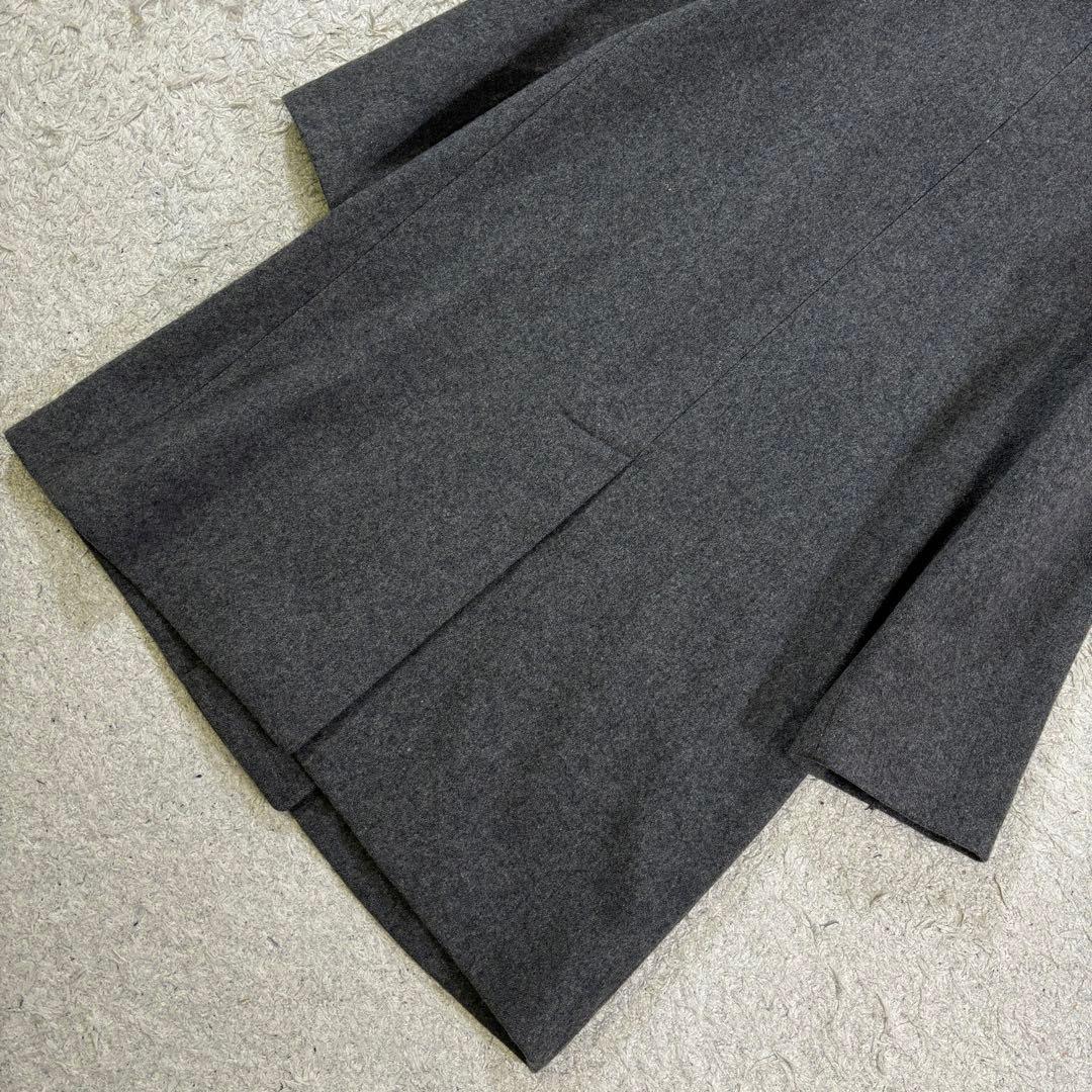 バーバリーロンドン　ノバチェック　イギリス製　ウール　ミドルコート　ダブル