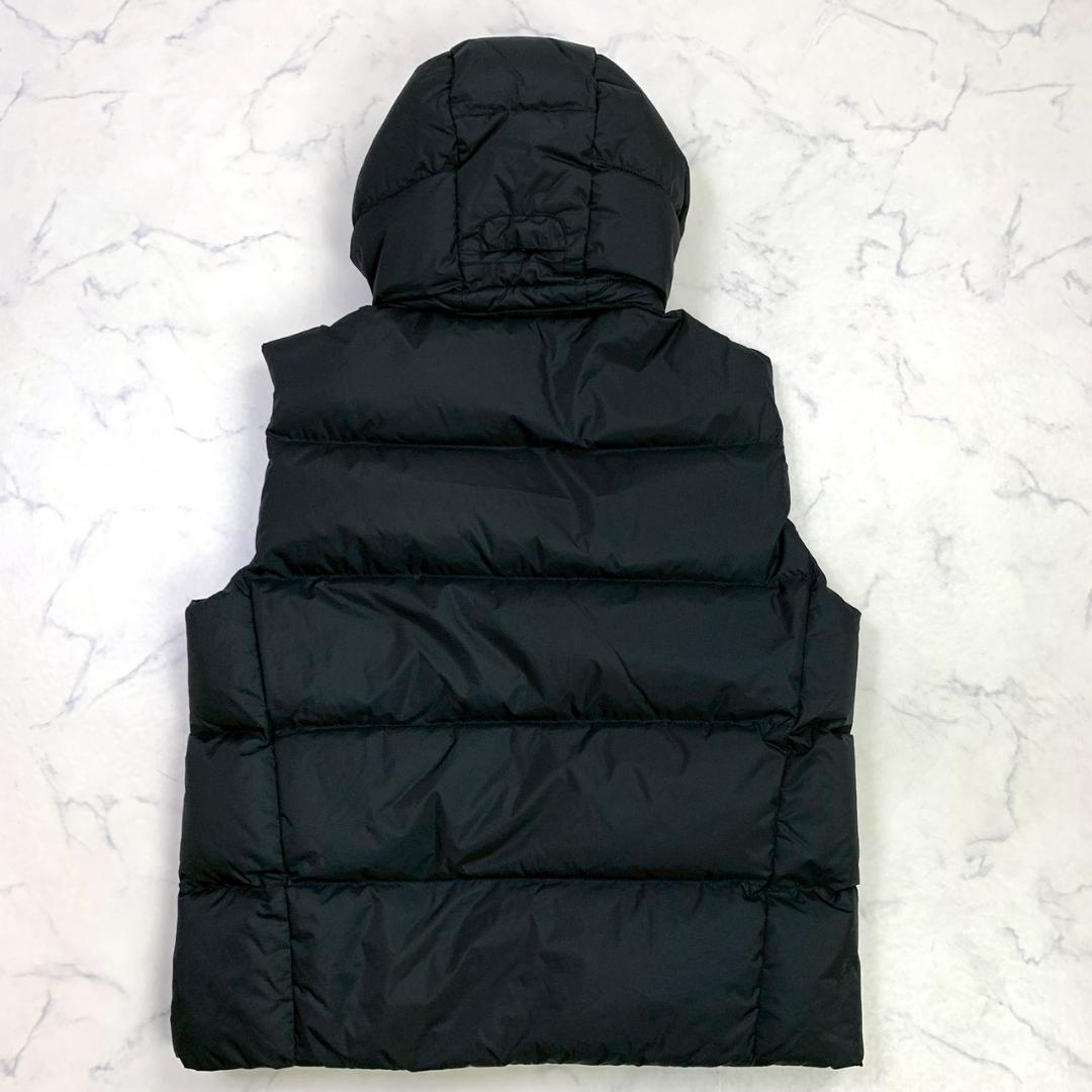 ポロラルフローレン ダウンベスト ビッグポニー 星条旗 ブラック L　E055