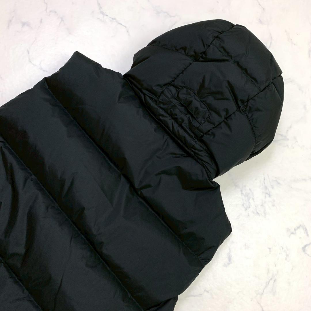 ポロラルフローレン ダウンベスト ビッグポニー 星条旗 ブラック L　E055