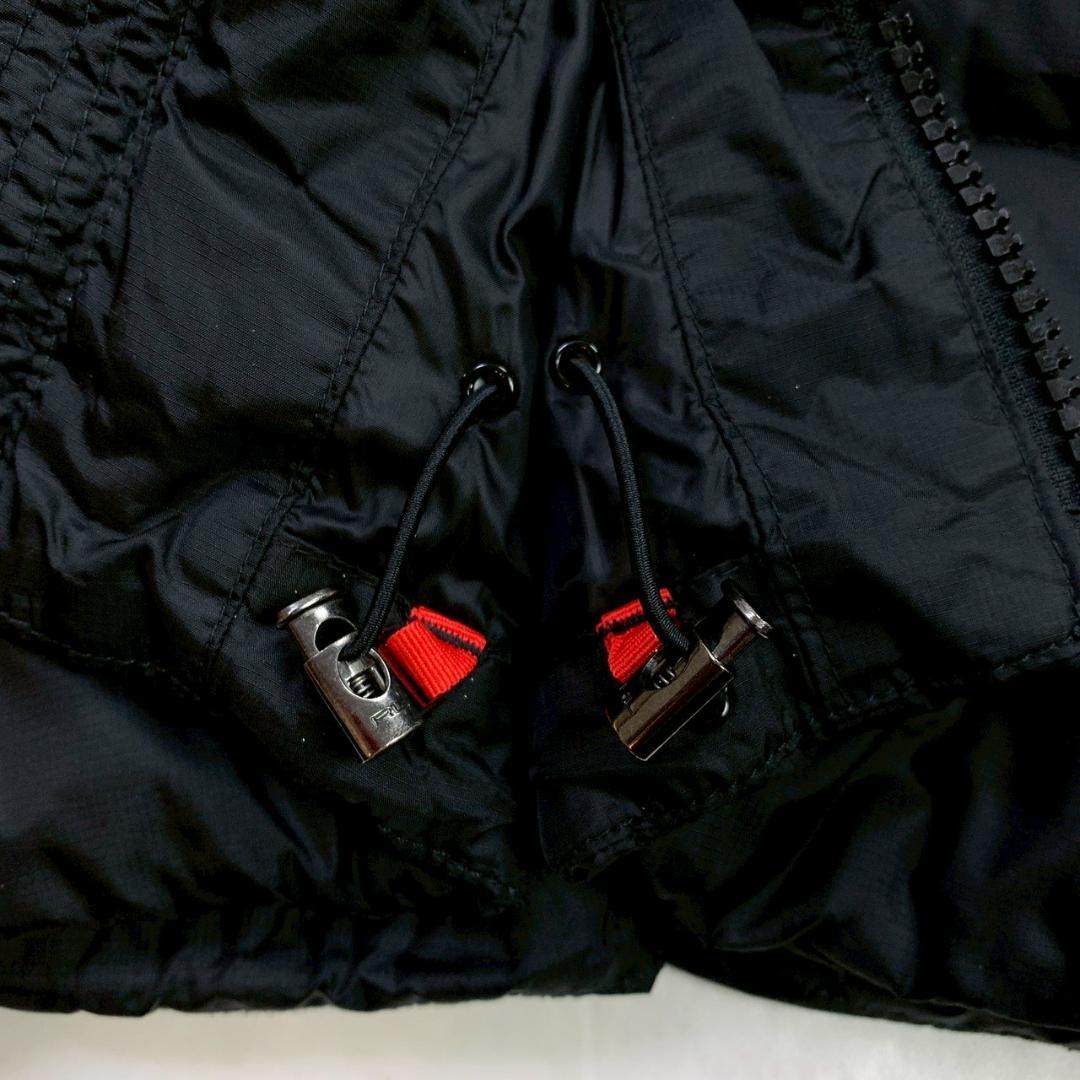 ポロラルフローレン ダウンベスト ビッグポニー 星条旗 ブラック L　E055