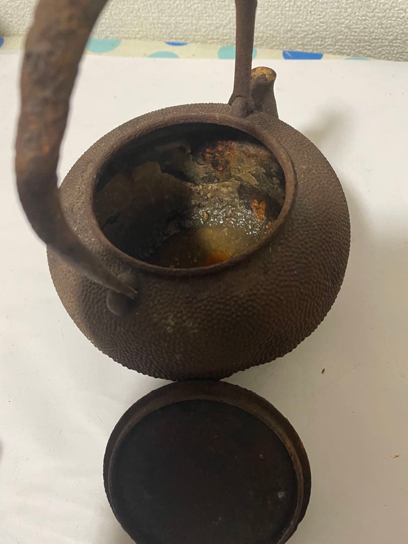 鉄瓶　水漏れなし