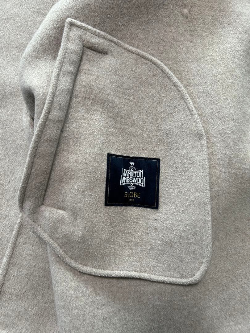 美品✨スローブイエナ HAMILTON ダブルフェイスショートコクーンコート