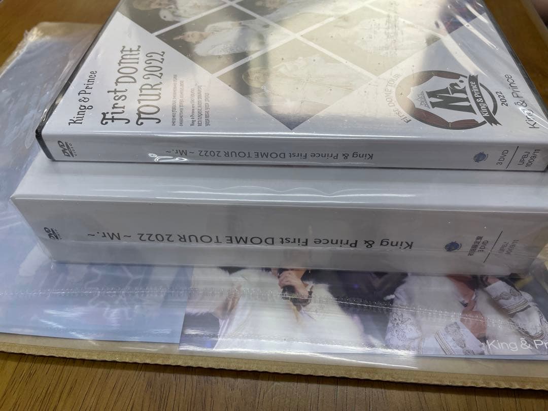 【︎新品DVD】特典付 キンプリMr. King&Prince初回限定版