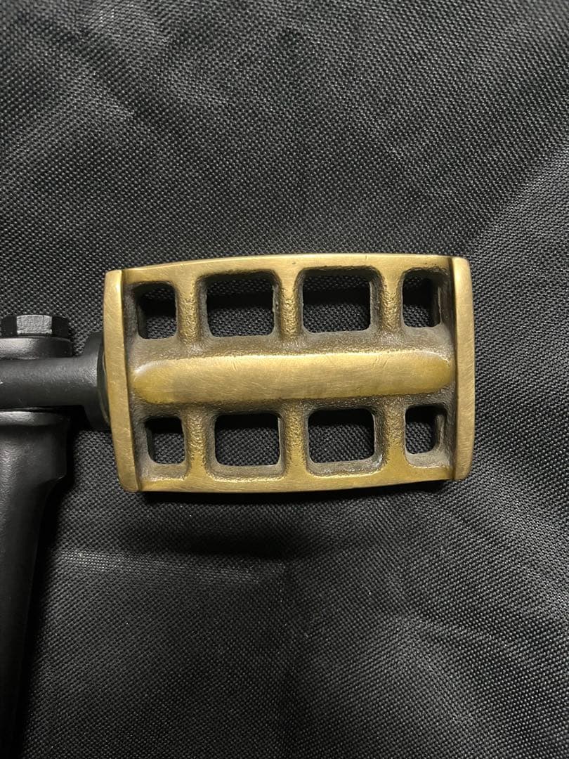 最終値下げましたsr400キックアーム ブラス 真鍮製