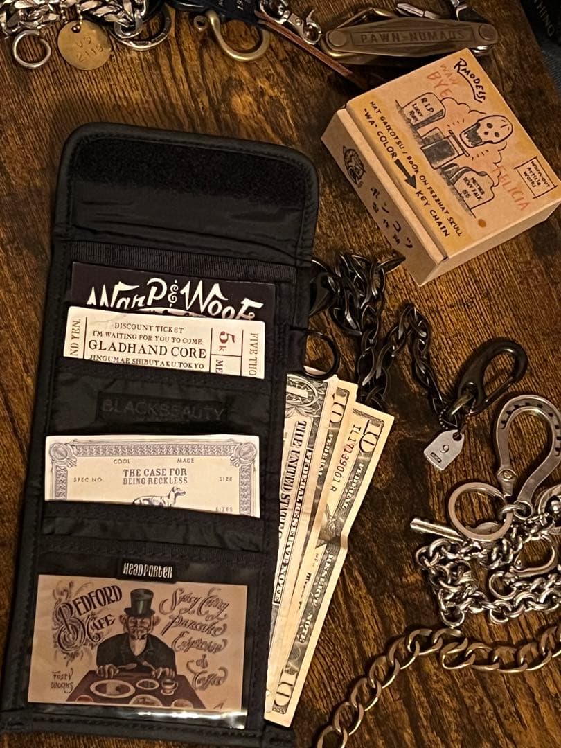 ヘッドポーター　ブラックビューティー　財布HeadPorter Black