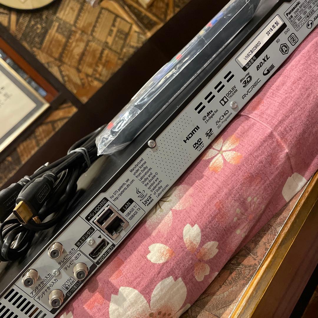 パナソニックDMR-BRS510 3D対応 15倍録画 新品リモ等付フル装備！