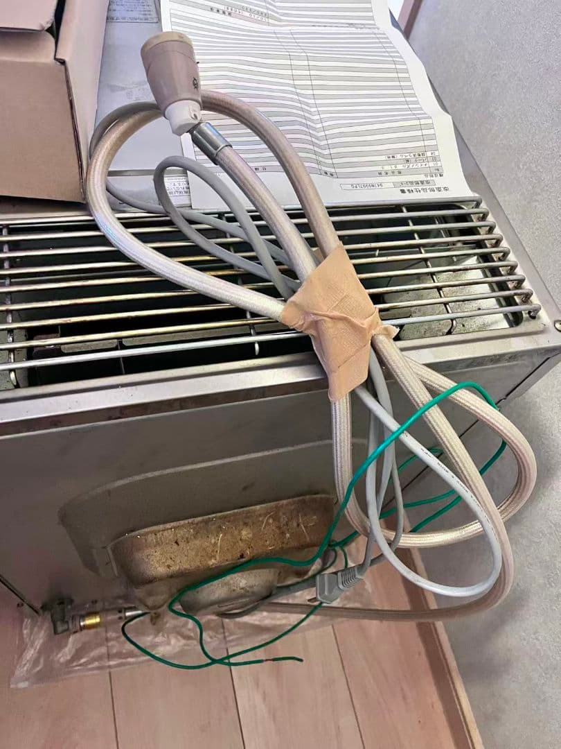 リンナイ　ガスオーブ RCK-S10AS プロパンガス(都市ガス用パーツあり)