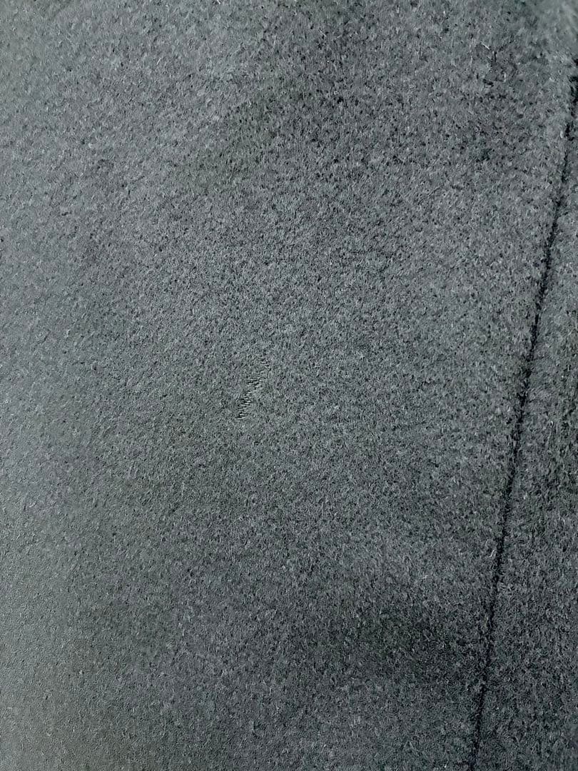 11号 イネドINED カシミヤ100%ラップコート 黒　冠婚葬祭 フォーマル