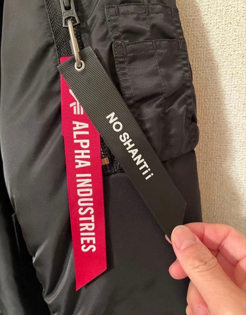 NO COFFEE × SHANTi i × ALPHA MA-1