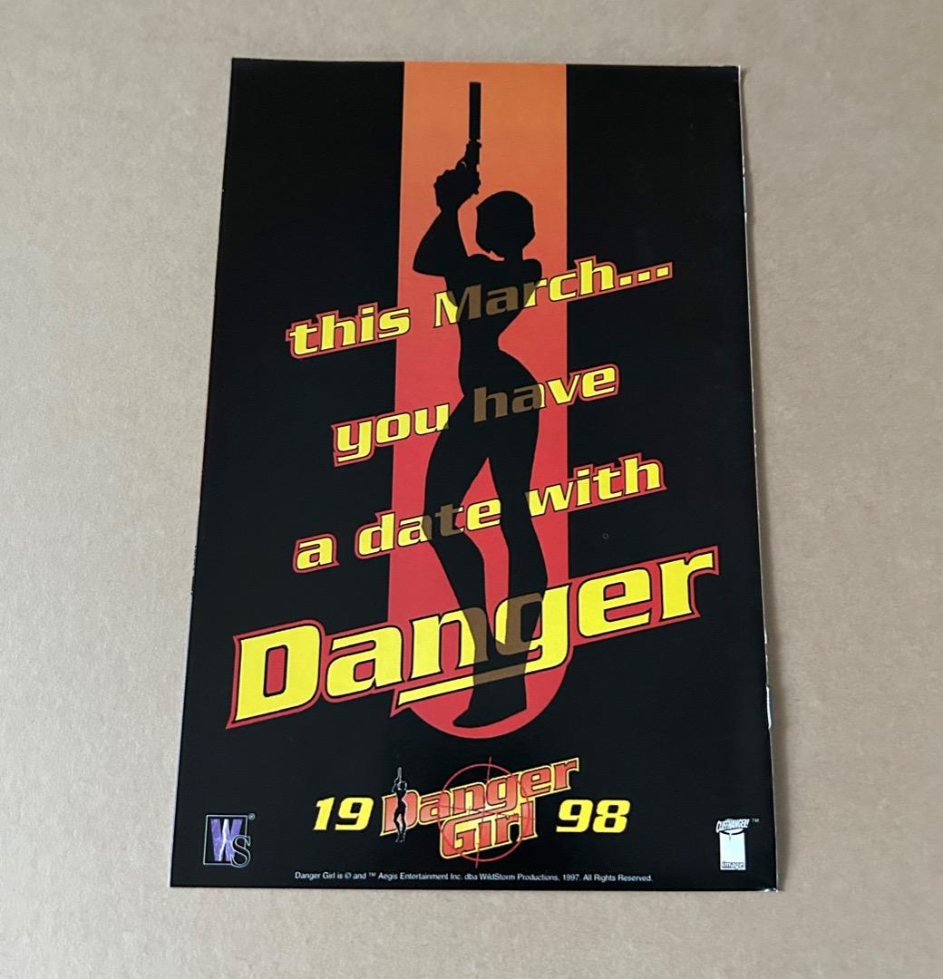 Danger Girl 1997 Gold Foil サイン入り