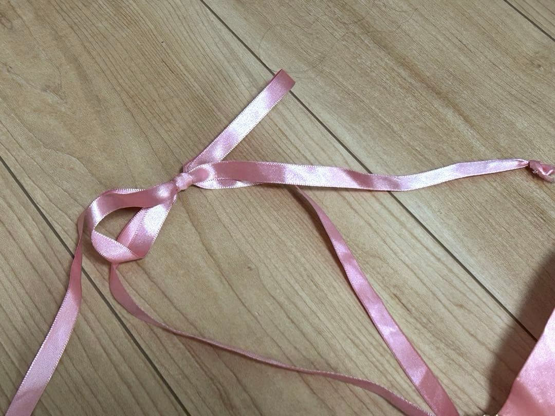 GOLDS♡ビジュー付きハートバックル♡ピンクグラデーション♡ホルタートップス