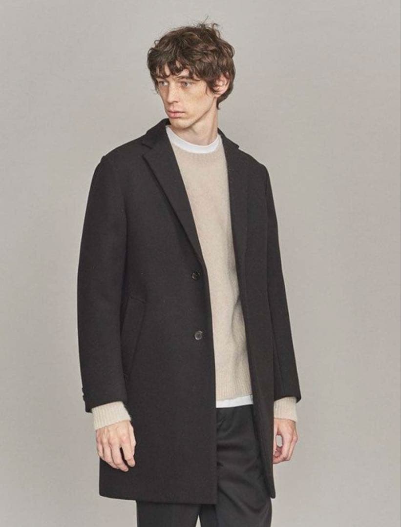 ユナイテッドアローズ　チェスターコート 黒