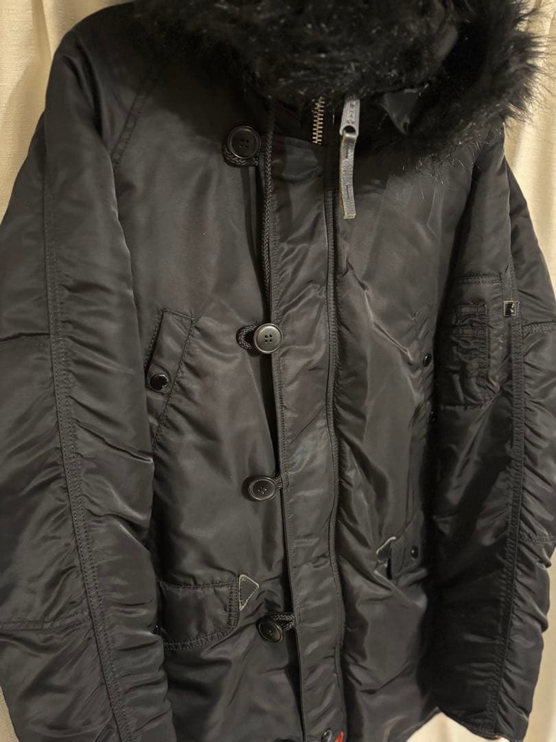 【美品】ALPHA N-3B フライトジャケット