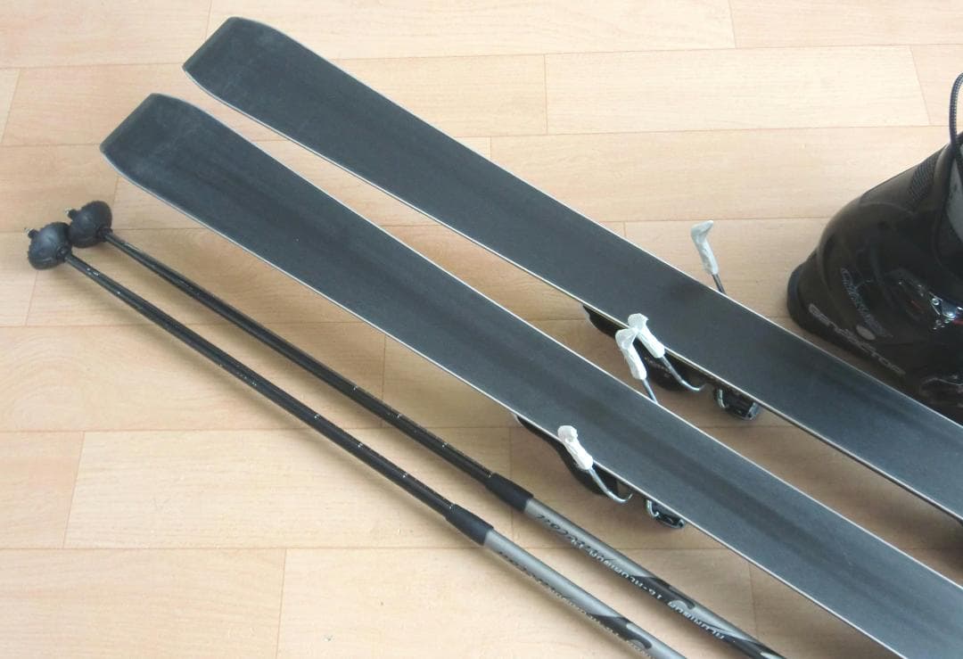 ■■送料無料■サロモン■メンズスキーセット■板165靴27-27.5■メンテ付■