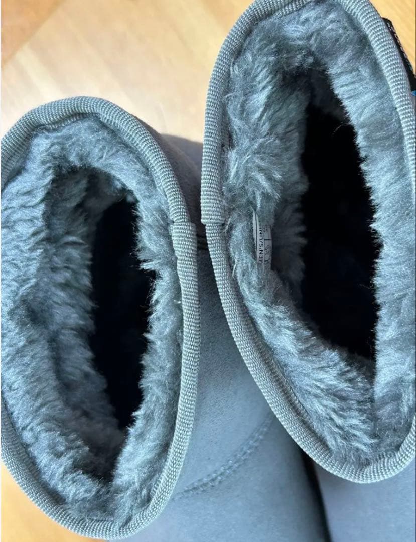 新品訳あり　ノースフェイス　ウィンターキャンプブーツNF5199 グレー24cm