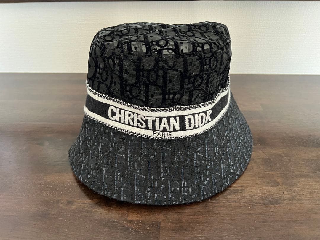 Christian Dior バケットハット 黒