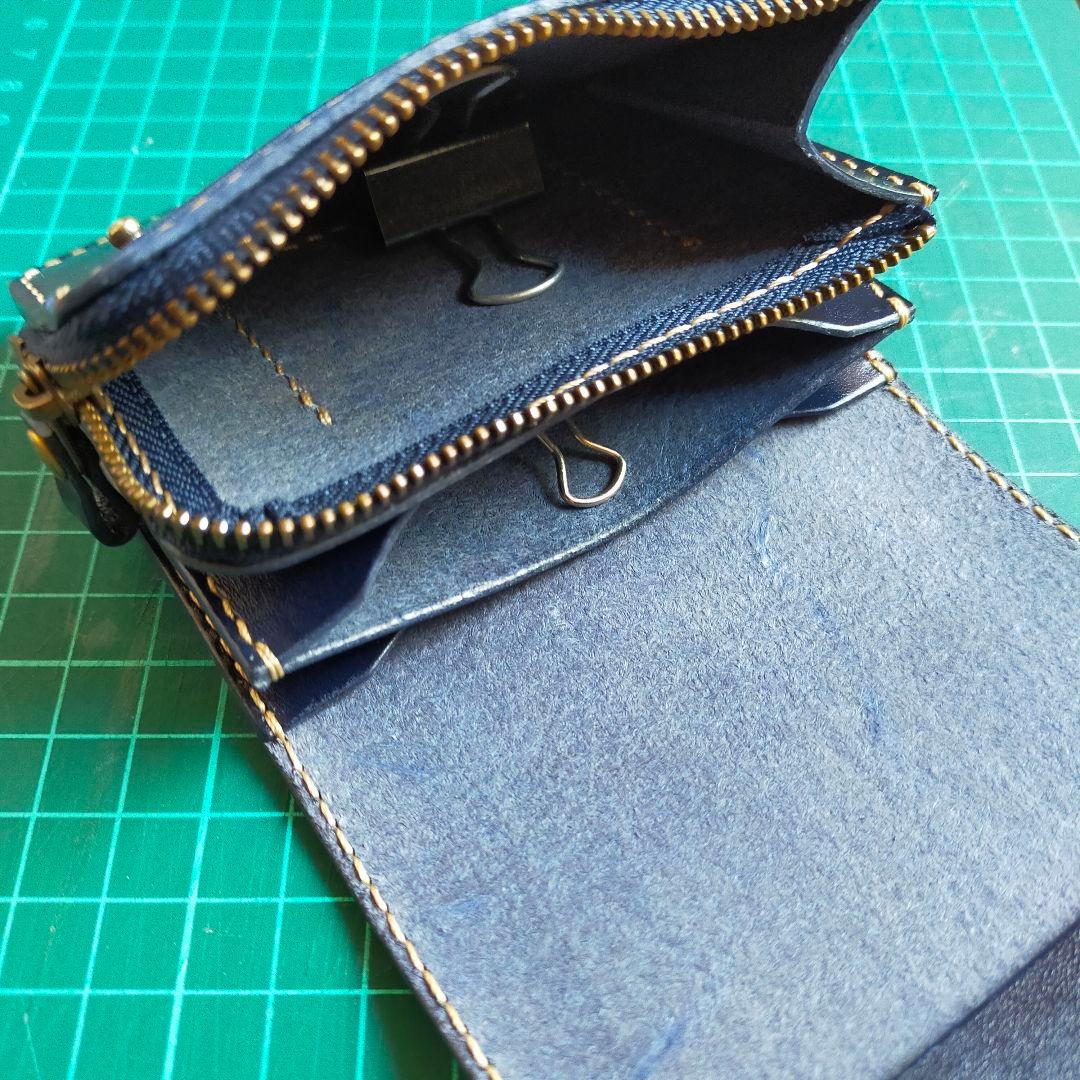 【はこがた】ルガトショルダー　コンパクトウォレット＆ペンケース（1本挿し）