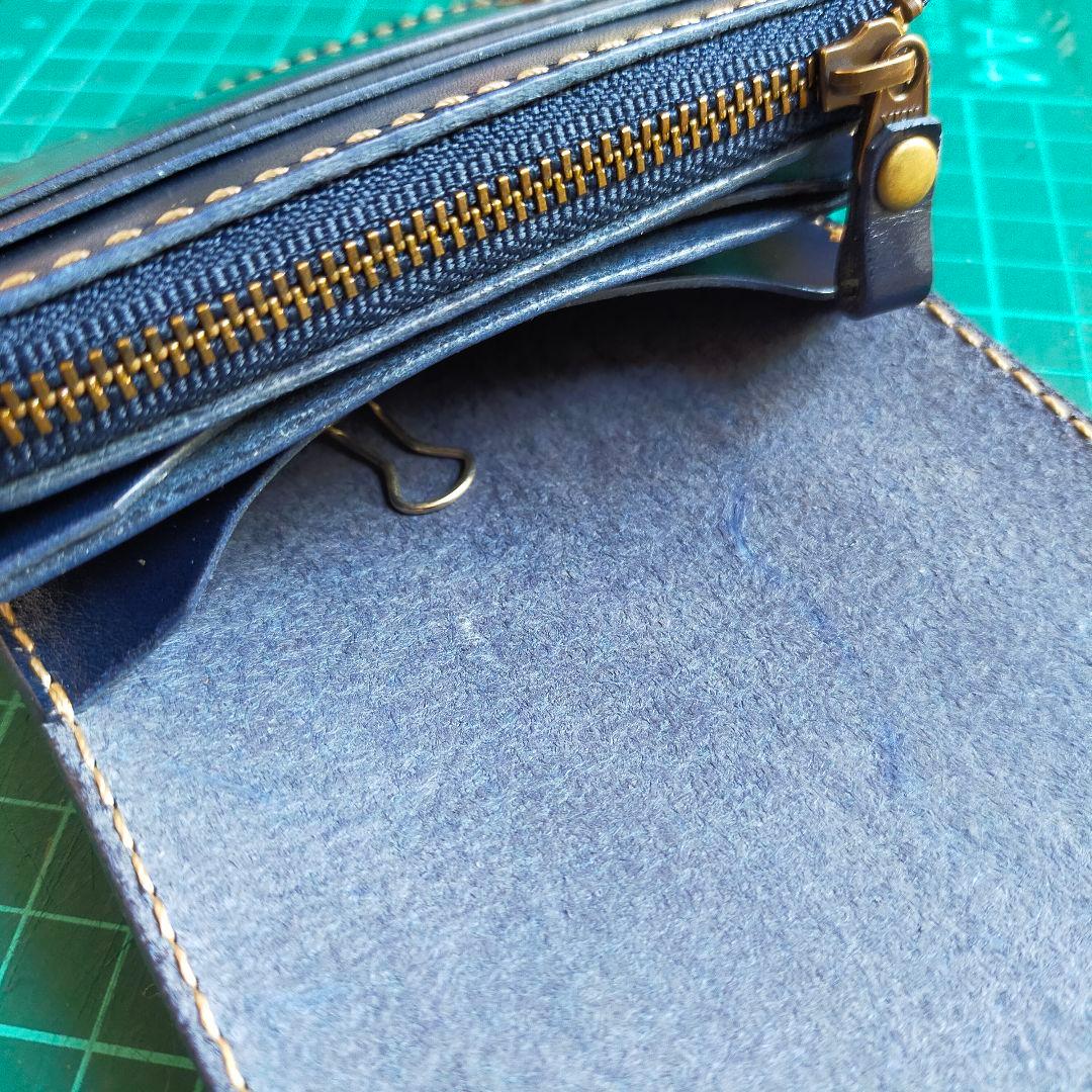 【はこがた】ルガトショルダー　コンパクトウォレット＆ペンケース（1本挿し）