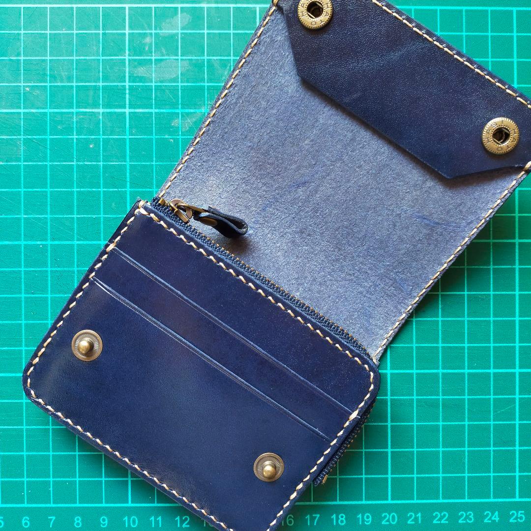 【はこがた】ルガトショルダー　コンパクトウォレット＆ペンケース（1本挿し）