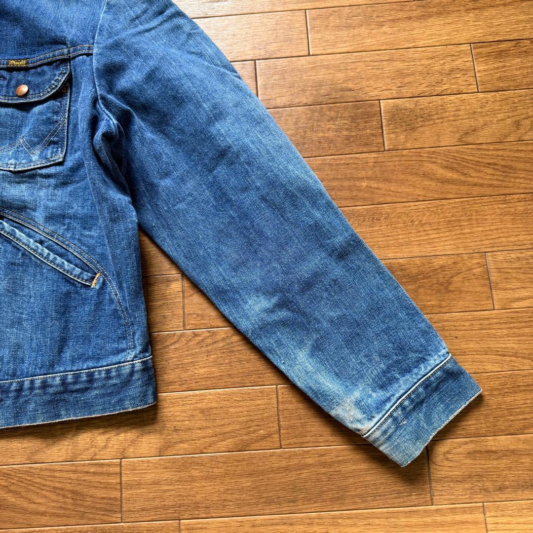 サイズ44◎ 80s WRANGLER ラングラー 126mj デニムジャケット