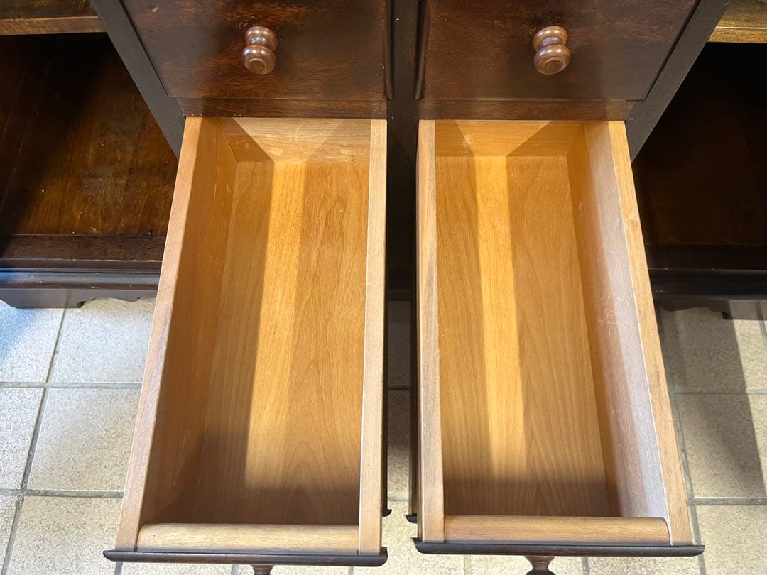 定価93万円◼️松本民芸家具 C型食器棚 カップボード キッチン収納 収納家具