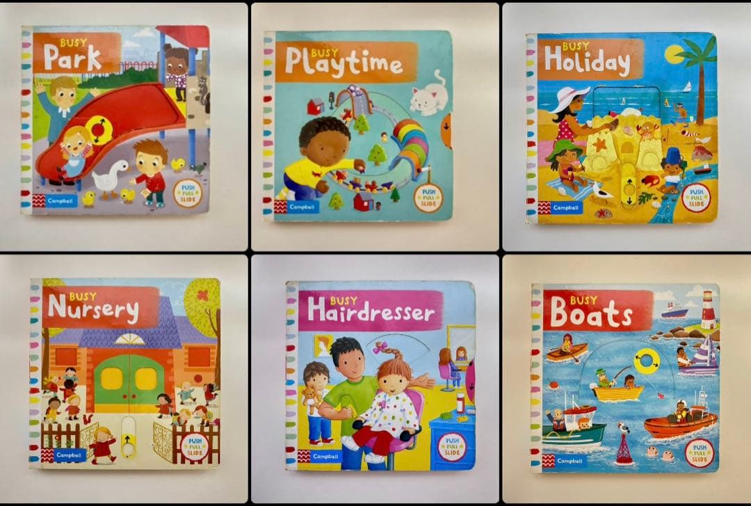 英語絵本 Cambell Busyシリーズ22冊