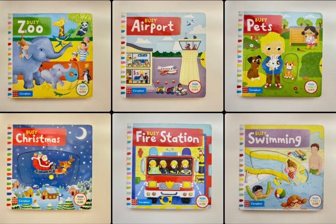 英語絵本 Cambell Busyシリーズ22冊