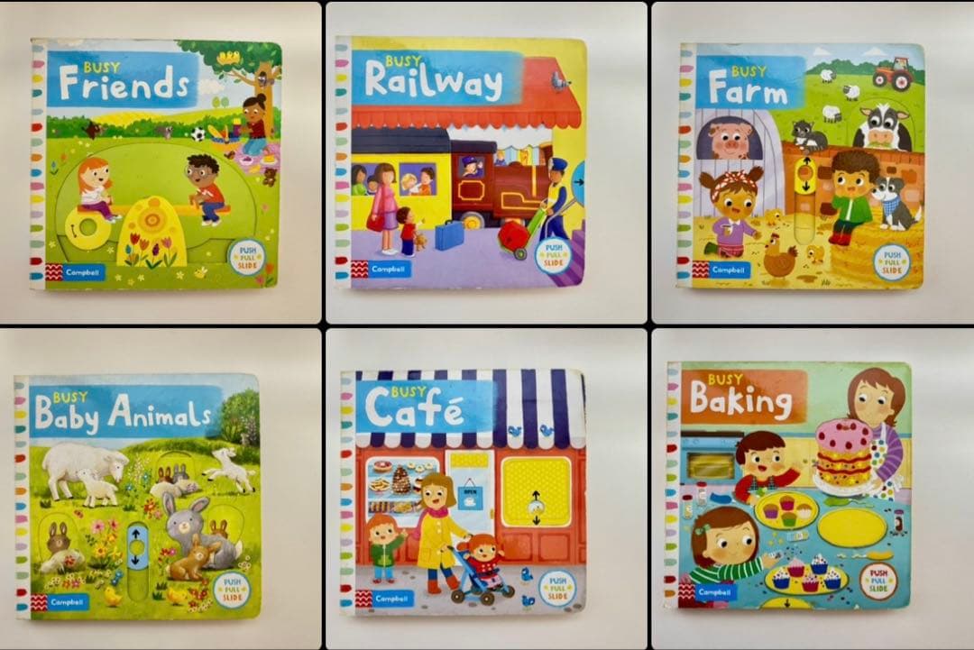 英語絵本 Cambell Busyシリーズ22冊