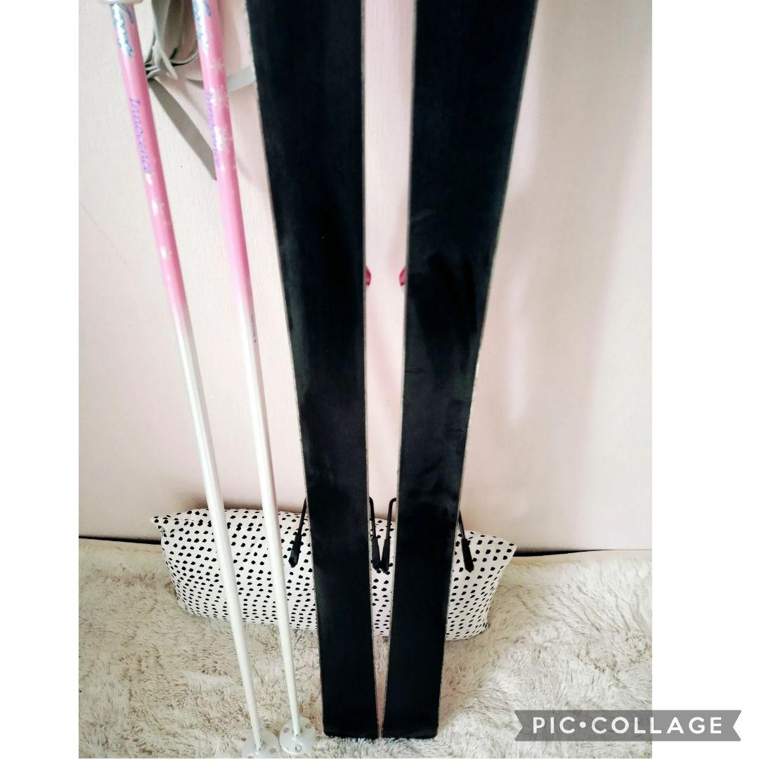 KAZAMA SPAXJ146 ジュニアスキー 3点セット女の子 Hartポール