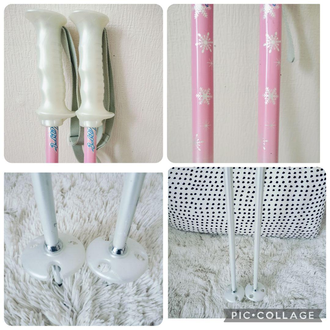 KAZAMA SPAXJ146 ジュニアスキー 3点セット女の子 Hartポール