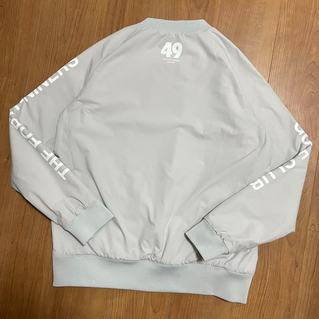 TFW49 プルオーバー　スニード　ホワイト　グレー　M ゴルフ　リバーシブル
